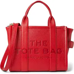 MARC JACOBS - Bolso The Small Tote Leather Rojo