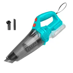 TOTAL TOOLS - Aspiradora 20v + Batería 2ah + Cargador + 2 Accesorios TOTAL