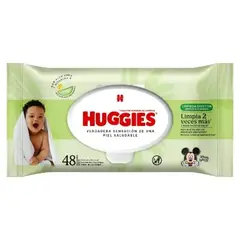 HUGGIES - Toallas Húmedas Limpieza Efectiva de 48 Uds
