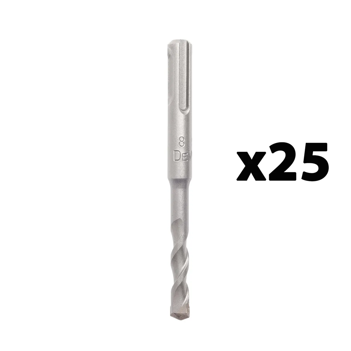 DEWALT - Set 25 brocas SDS PLUS 8x45x110mm DEWALT DW00705