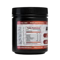 WINKLER NUTRITION - Creatina Monohidrato Ultramicronizada 300g