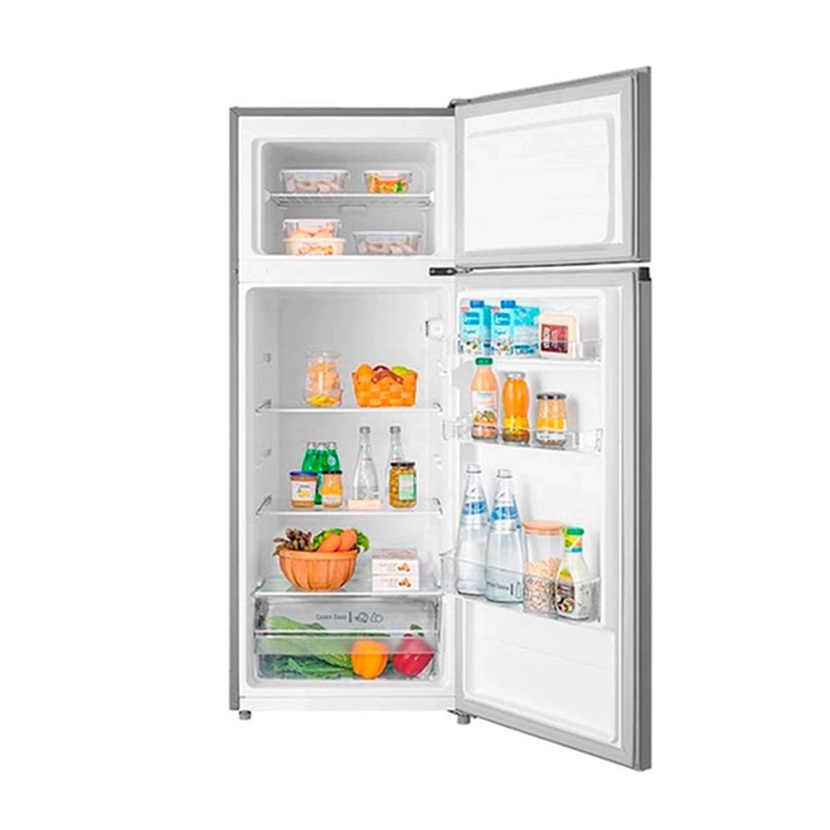 MIDEA - Refrigerador Midea Top Mount Frío Directo 204 Litros MDRT294FGE50