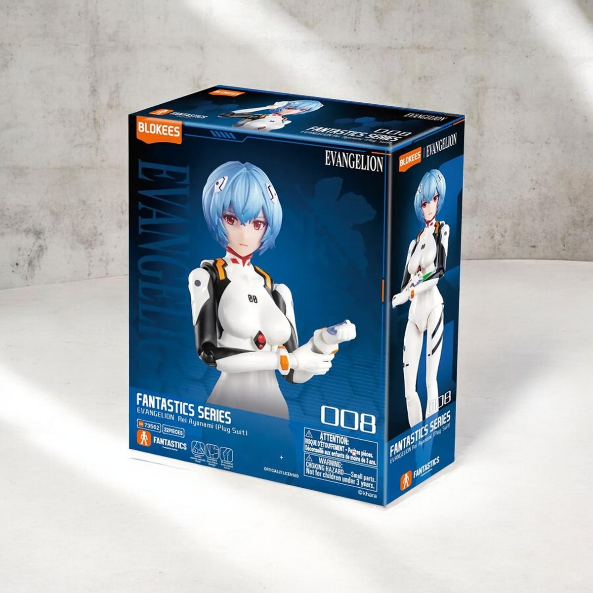 GENERICO - Figura Evangelion Blokees Rei Ayanami Fantastics Series