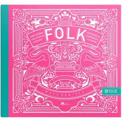 TOP10BOOKS - LIBRO Folk: Veinte Diseños Para Colorear - MAYA HANISCH