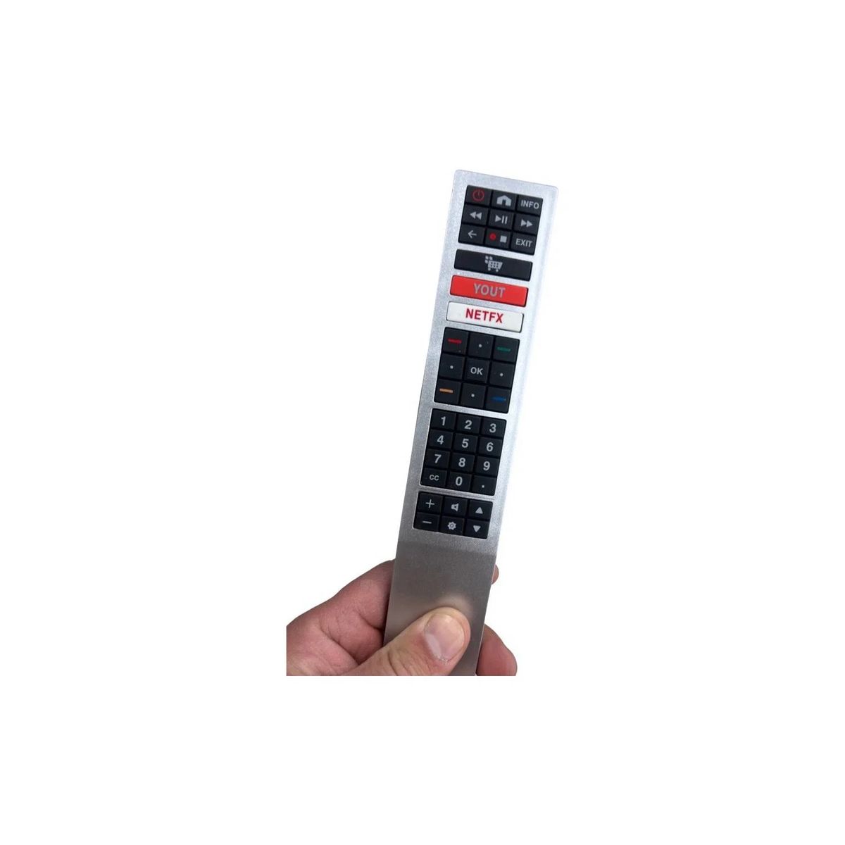 GENERICO - CONTROL REMOTO UNIVERSAL AOC SMART TV + PILAS