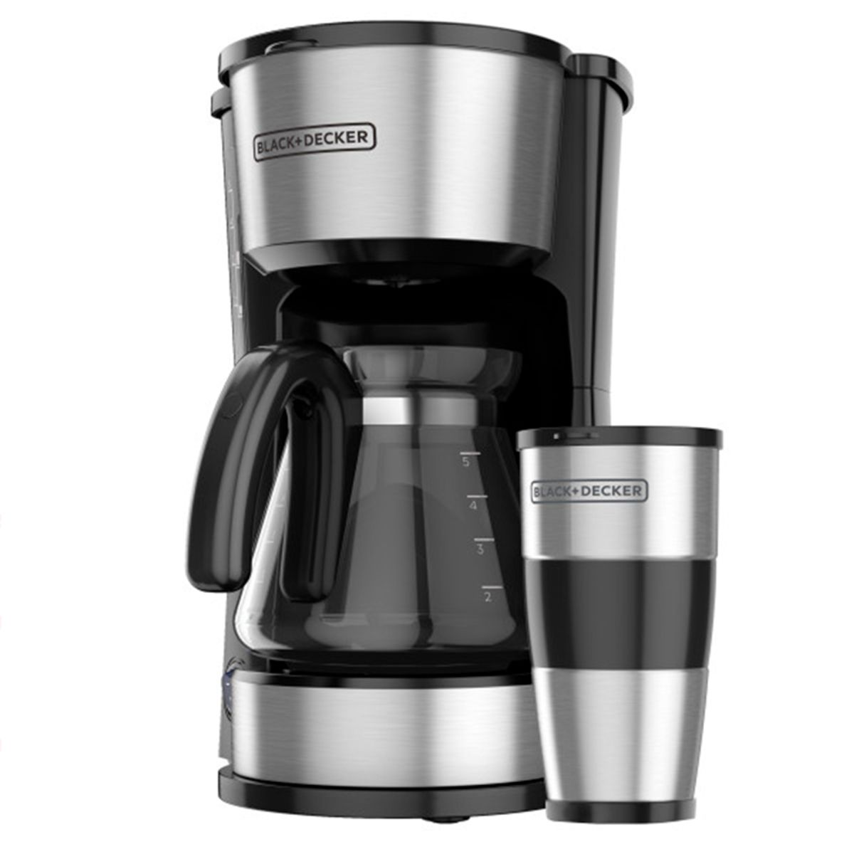 BLACK+DECKER - CAFETERA 4 EN 1 NEGRA BLACK&DECKER