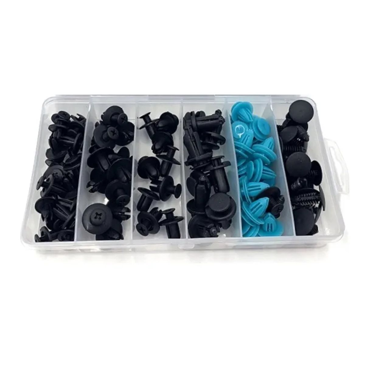 GENERICO - Kit Grapas Clips Plásticos Automotriz Kit-382 100 Pcs