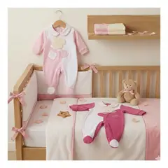 ENCANTO - Pack 2 Enteritos Bebé Unisex,Niño y Niña 100% Algodón 0/3m-Envio Gratis.