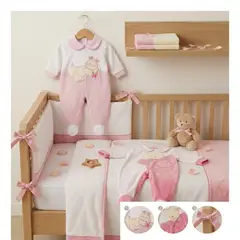 ENCANTO - Pack 2 Enteritos Bebé Unisex,Niño y Niña 100% Algodón 0/3m-Envio Gratis.