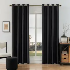 GENERICO - Set Cortinas Blackout 140x230cm 2 Paños 19