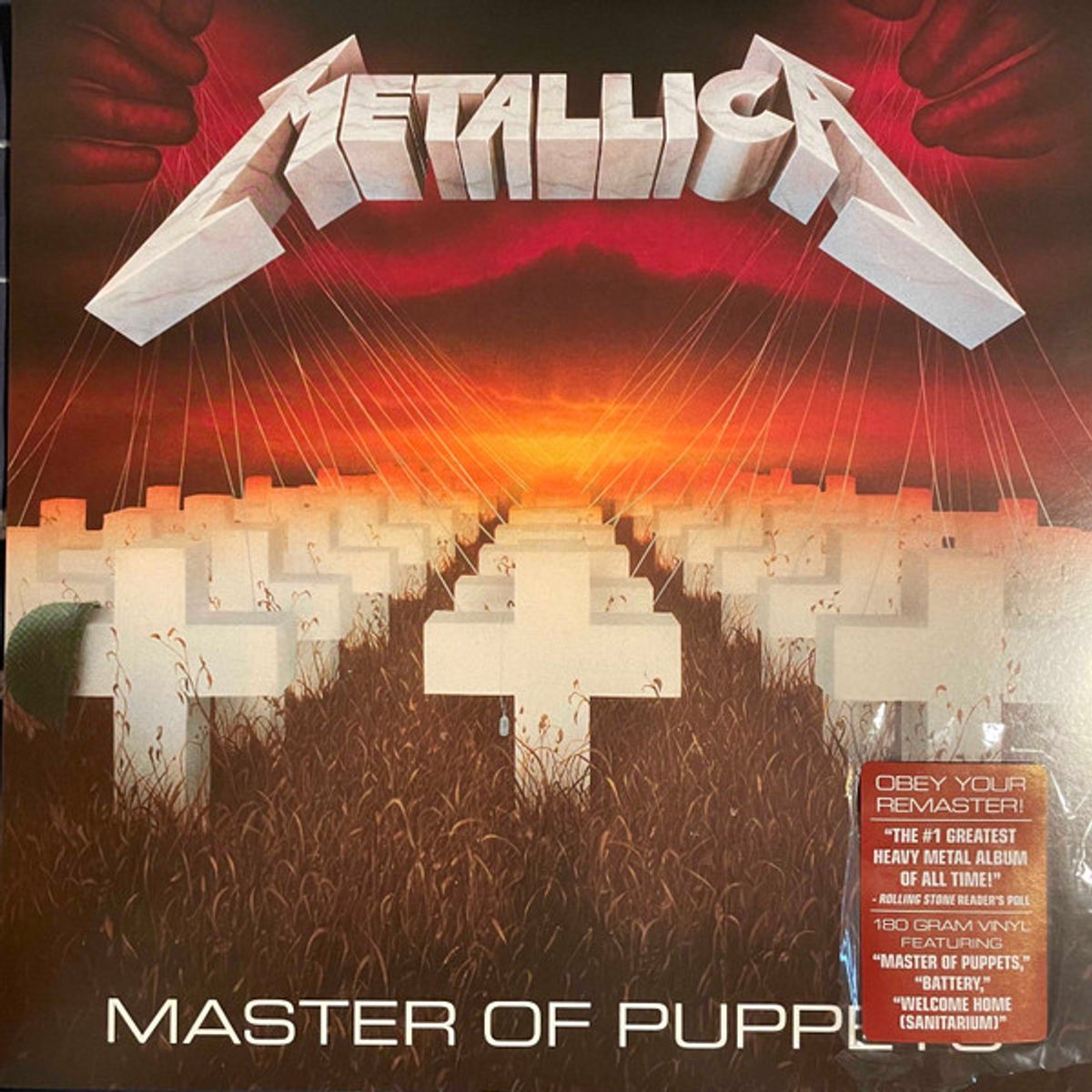 GENERICO - METALLICA - MASTER OF PUPPETS VINILO