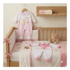 ENCANTO - Pack 2 Enteritos Bebé 0/3 Meses 100% Algodón Unisex,Niño y Niña -Envio Gratis.