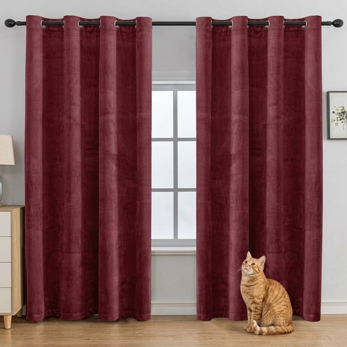 GENERICO - Set Cortinas Blackout 140x230cm 2 Paños 20