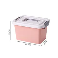GENERICO - Caja Organizadora Cuadrada 27.7x20.7x16.7 cm