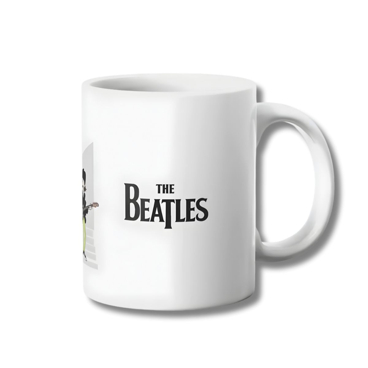 GENERICO - Tazon The Beatles Rooftop Colors Taza Sublimada 325ml