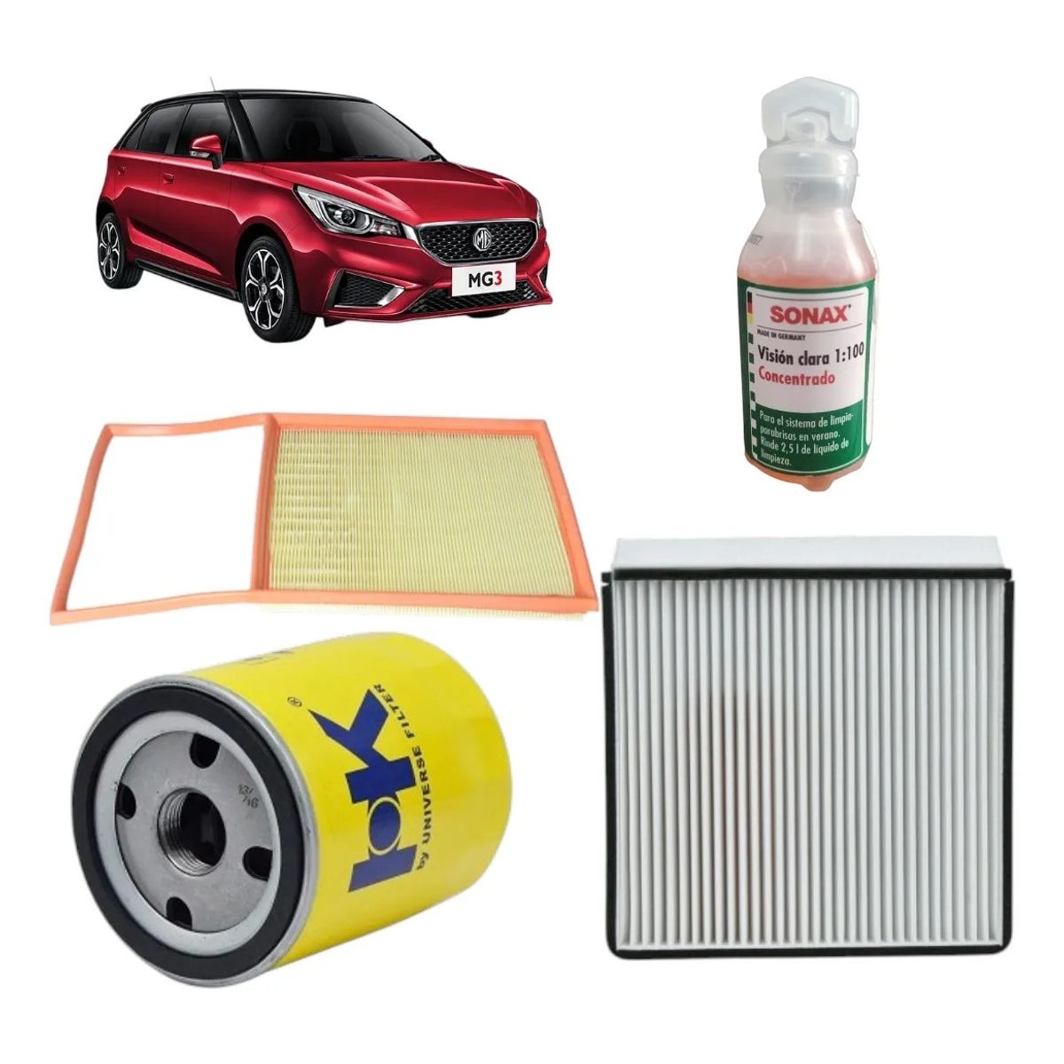 GENERICO - Kit De Filtros Aire/aceite/polen New Mg3 1.5 2019/2025
