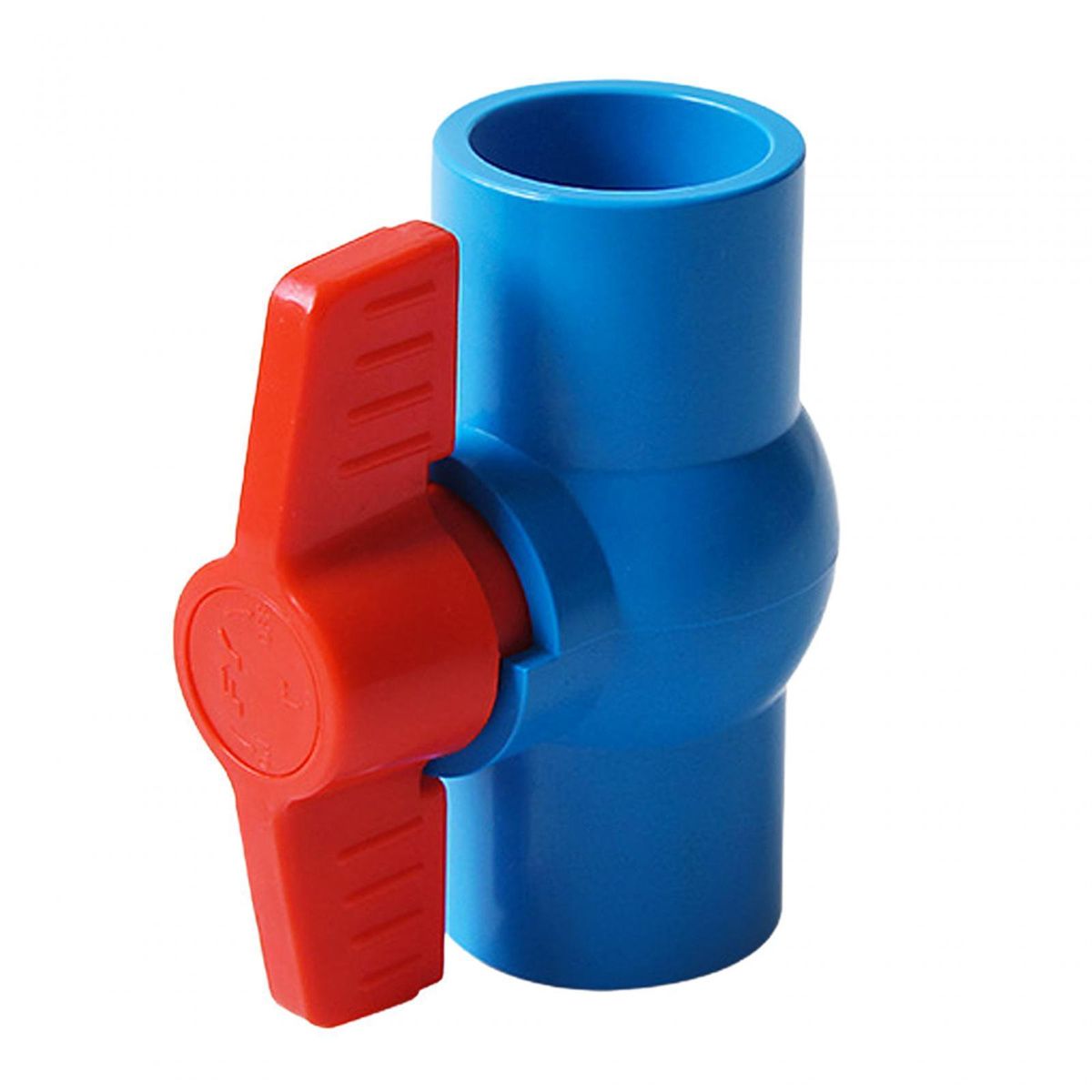 10 Válvulas Bola Esférica PVC 20mm PN10 Resistente Presión, marca KUANGYE - Foto Principal