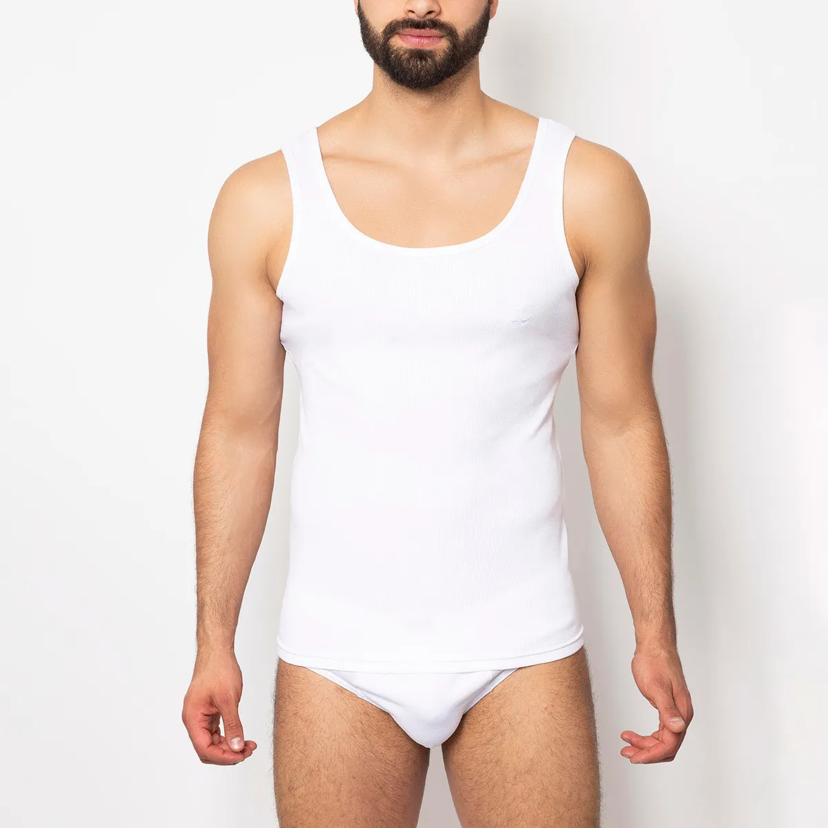 PALMERS - Pack De 2 Poleras De Pijama Algodón Sin Mangas Hombre Palmers