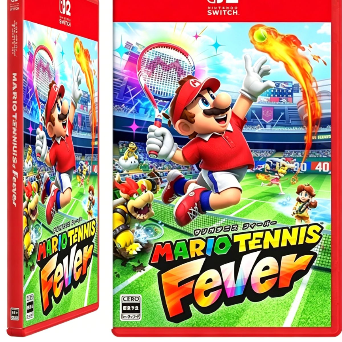 NINTENDO - Mario Tennis Fever Nintendo Switch 2 Physical Game Card