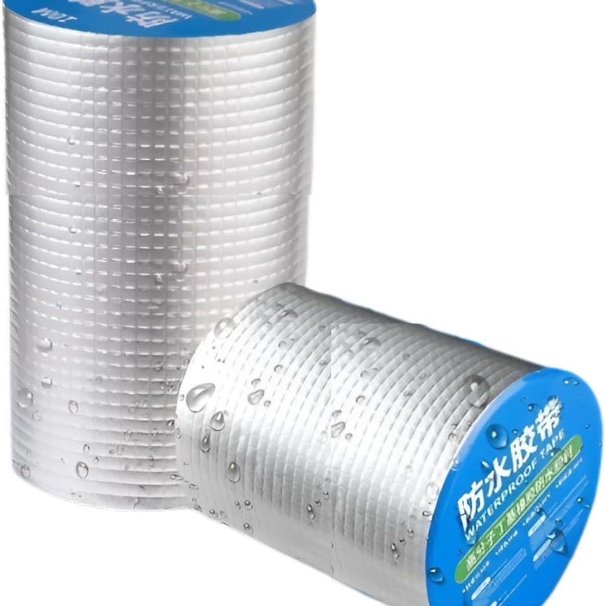 TSKY CHILE SHOPPING - Cinta Adhesiva Impermeable 10cm x 10mts Reparación Goteras Techos Plateado