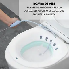 GENERICO - Baño De Asiento Alivio Hemorroides Embarazo Bidé Plegable