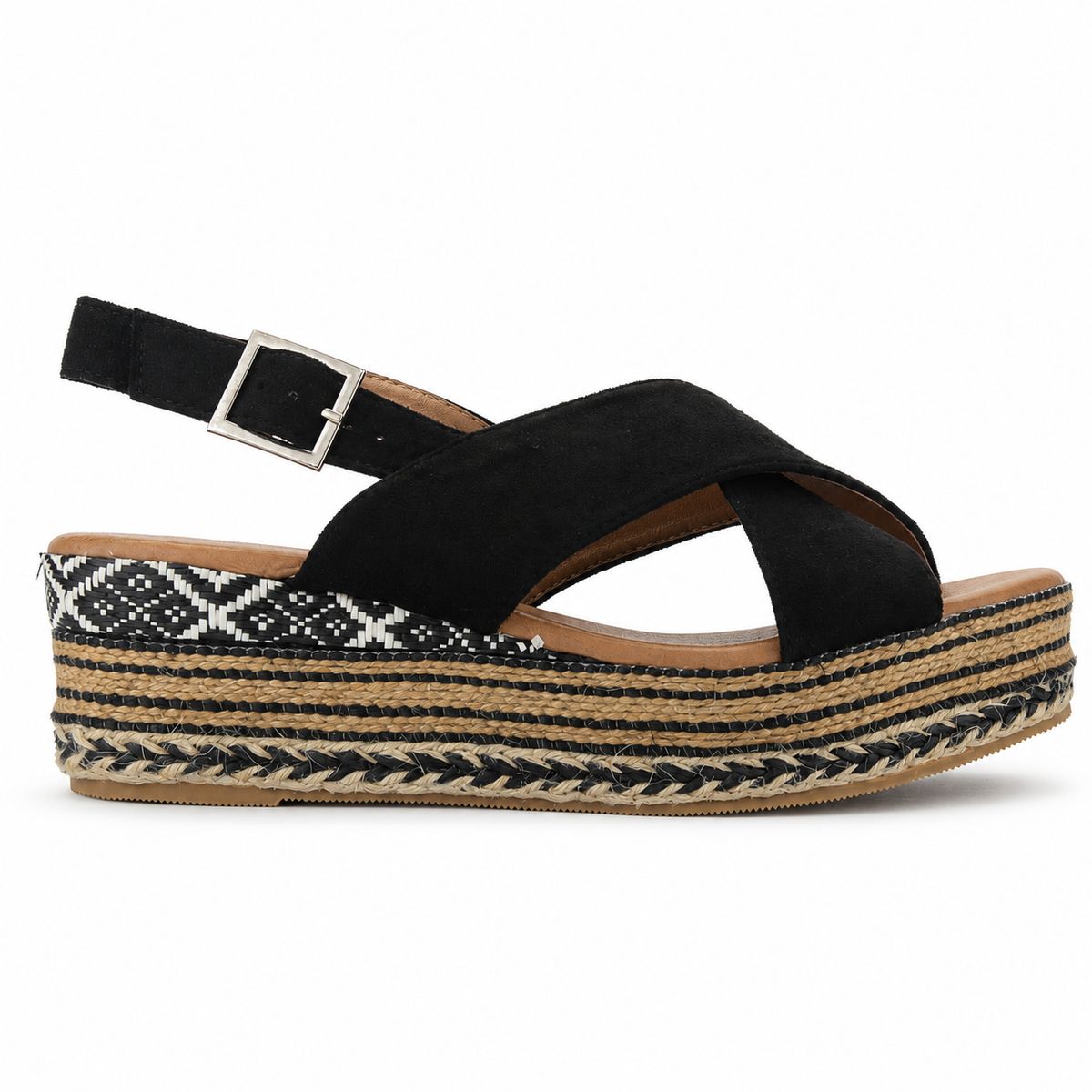 CHALADA - Sandalia Negro Mujer Casual Chalada Masie