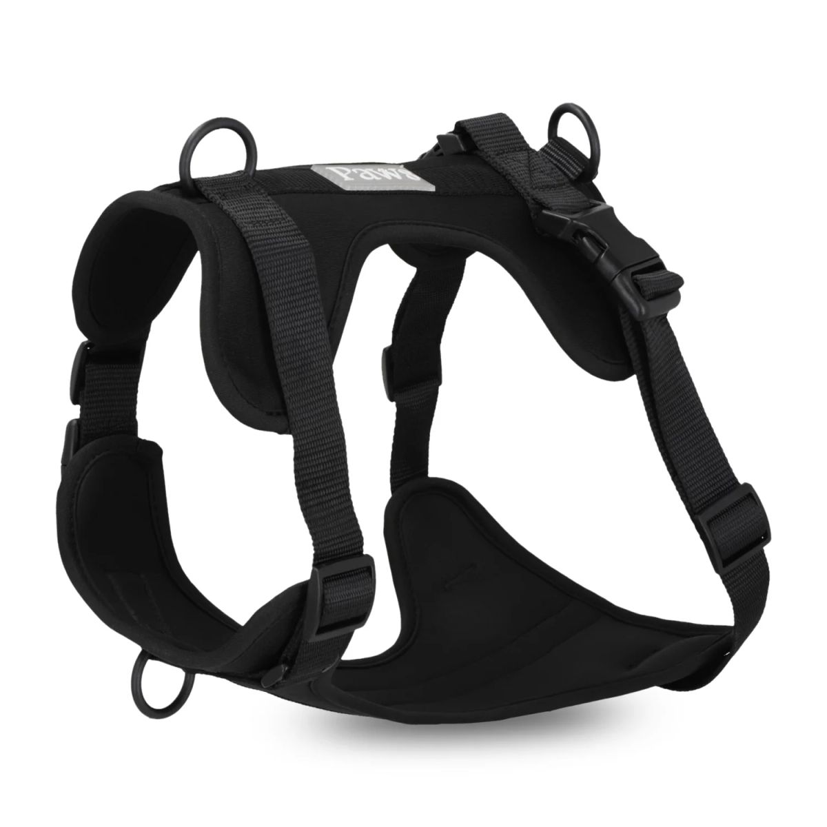 PRAWS - Arnés Paws Negro  S 4 a 10 kg
