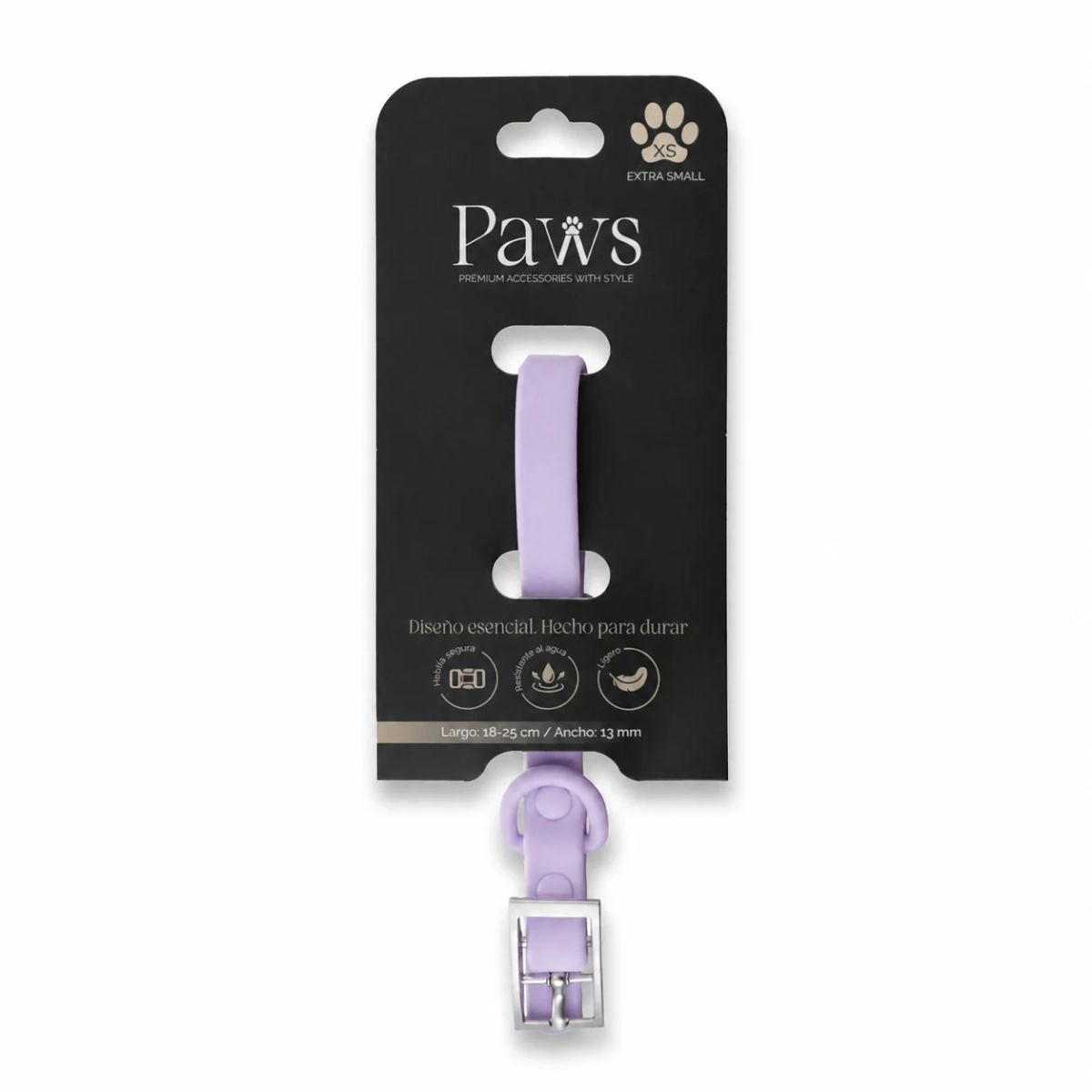 PRAWS - Collar Paws Lila  XS