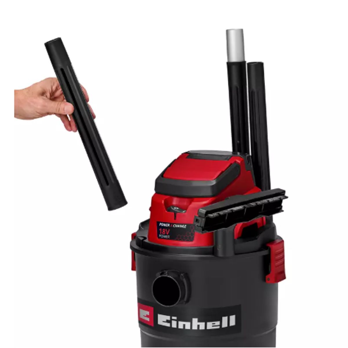EINHELL - ASPIRADORA DE POLVO Y AGUA 18 V - 15 L - 80 MBAR