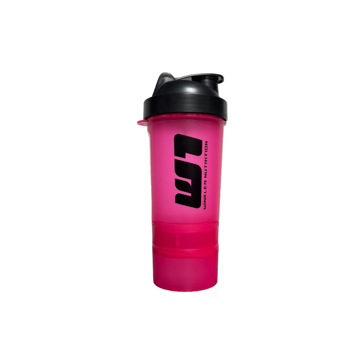 WINKLER NUTRITION - Shaker Rosado con pastillero 500 cc 500 ml
