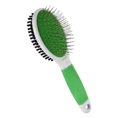 WAHL - Cepillo Grande Verde Doble Cara Para Mascotas Pet
