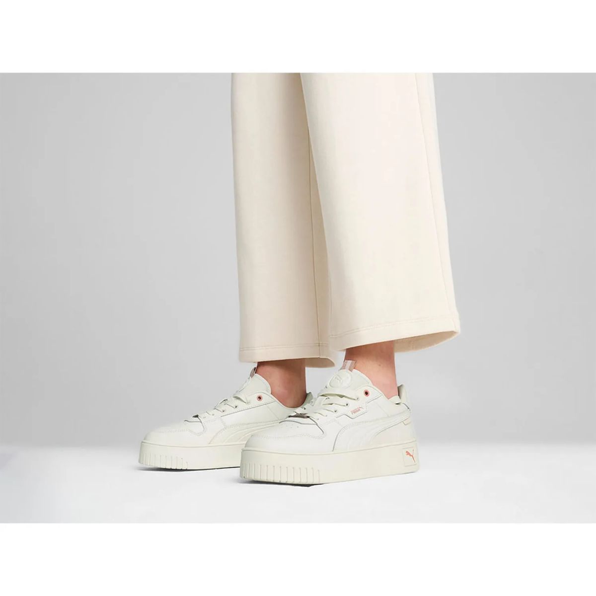 PUMA - Zapatillas Urbanas Mujer Puma Carina Street Lux Blanco