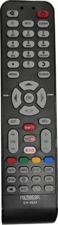 GENERICO CONTROL REMOTO SMART TV RECCO KIOTO MASTER G
