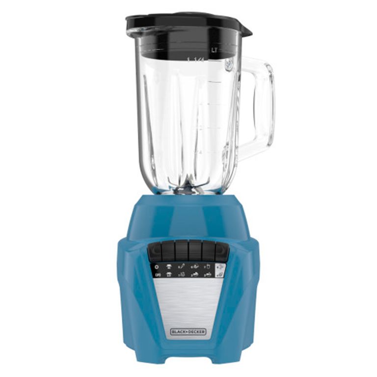 BLACK+DECKER LICUADORA ICE CRUSH DE ACERO INOXIDABLE CON JARRO DE VIDRIO 1.25 LTS TURQUESA BLACK DECKER