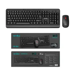 WEIBO - Teclado y Mouse Inalámbrico WB-900 2.4G Español Calidad Inalambrico