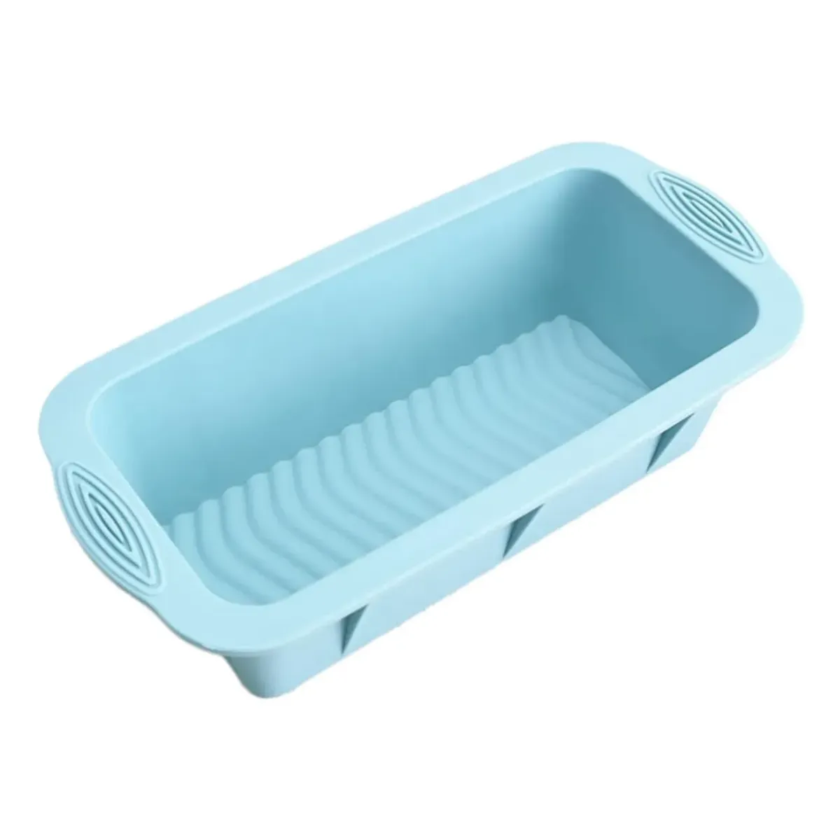 GENERICO - Molde Silicona Rectangular Para Queque Pan