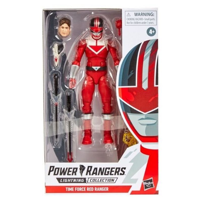 HASBRO - Time Force Red Ranger  Lightning Collection