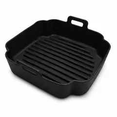 MOUVAIR - Molde Silicona cuadrado para freidora de aire 7.5 L