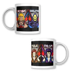 GENERICO - Tazon Masters of The Universe He-Man Skeletor Taza Sublimada 325ml