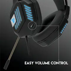 GENERICO - Audífono Gamer RGB 7.1 USB Negro
