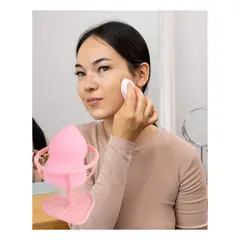 GENERICO - Esponja de maquillaje con base sostenedora