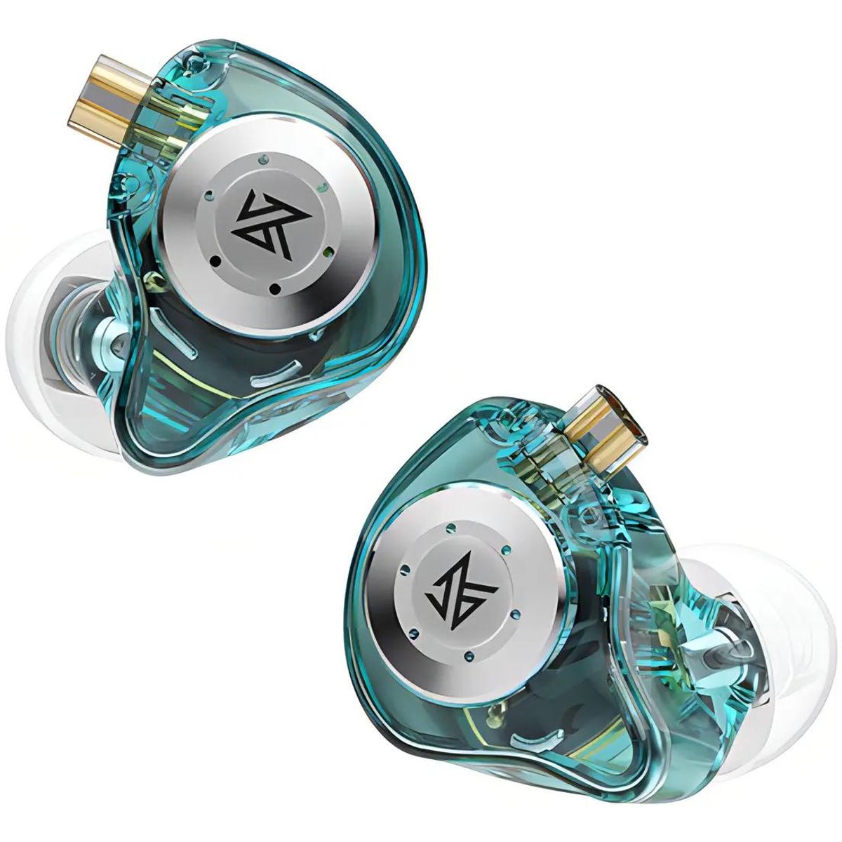 GENERICO - Auriculares Dinámicos HiFi Color Cian Sin Micrófono