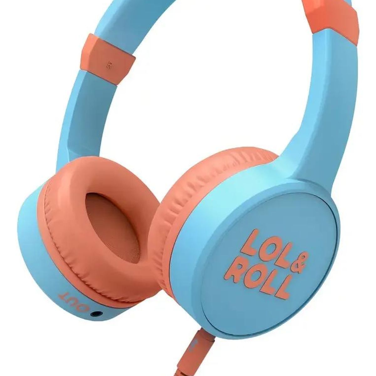 GENERICO - Audífono Infantil Energy Sistem Lolroll Pop Azul