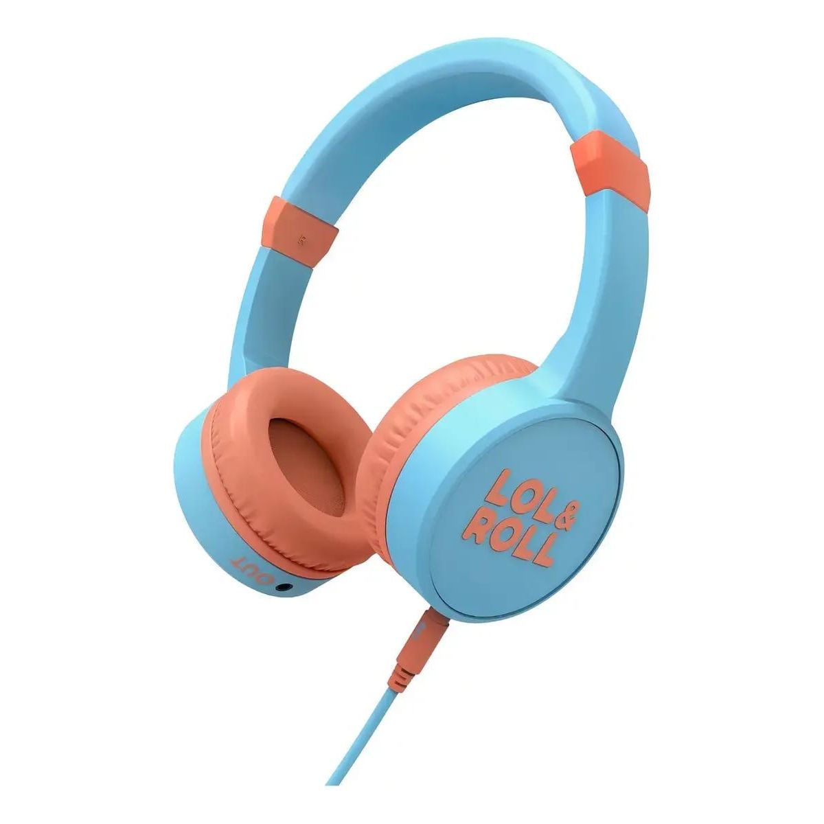 GENERICO - Audífono Infantil Energy Sistem Lolroll Pop Azul