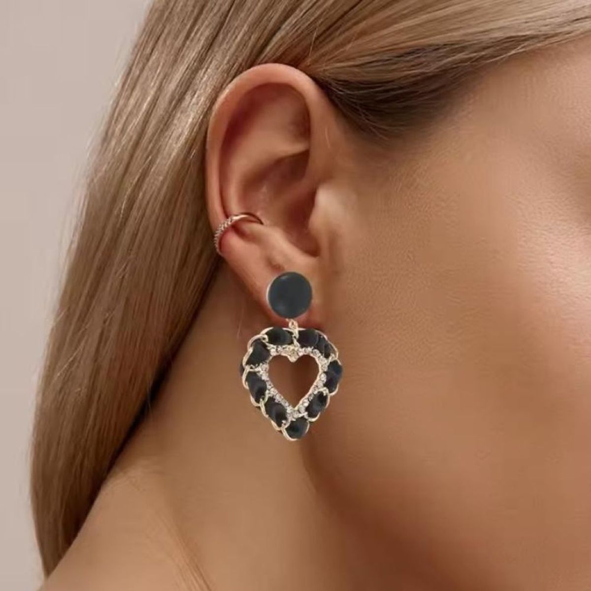 LUX JOYAS - AROS ALEACIÓN RED CORAZÓN TRENS