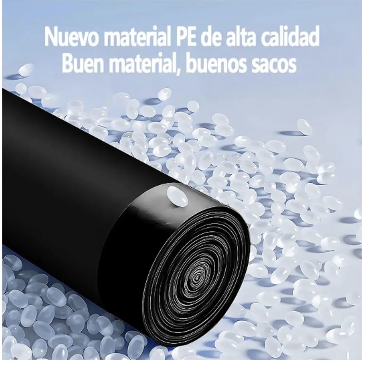 GENERICO - X5 Rollos De Bolsa De Basura Pequeña 45x50  75 Unidades