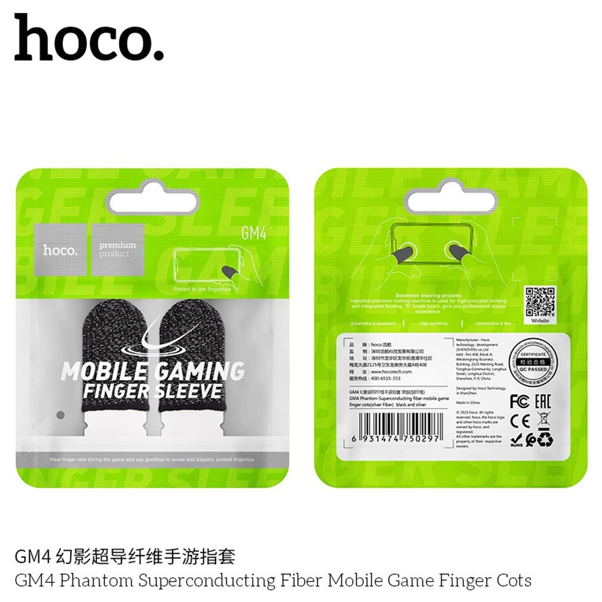 HOCO - Dedales Gamer GM4 HOCO Para pantalla Tactil