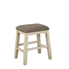 MSA MUEBLES SANTA ANA - Set 2 Taburete Tapizado Bolanburg