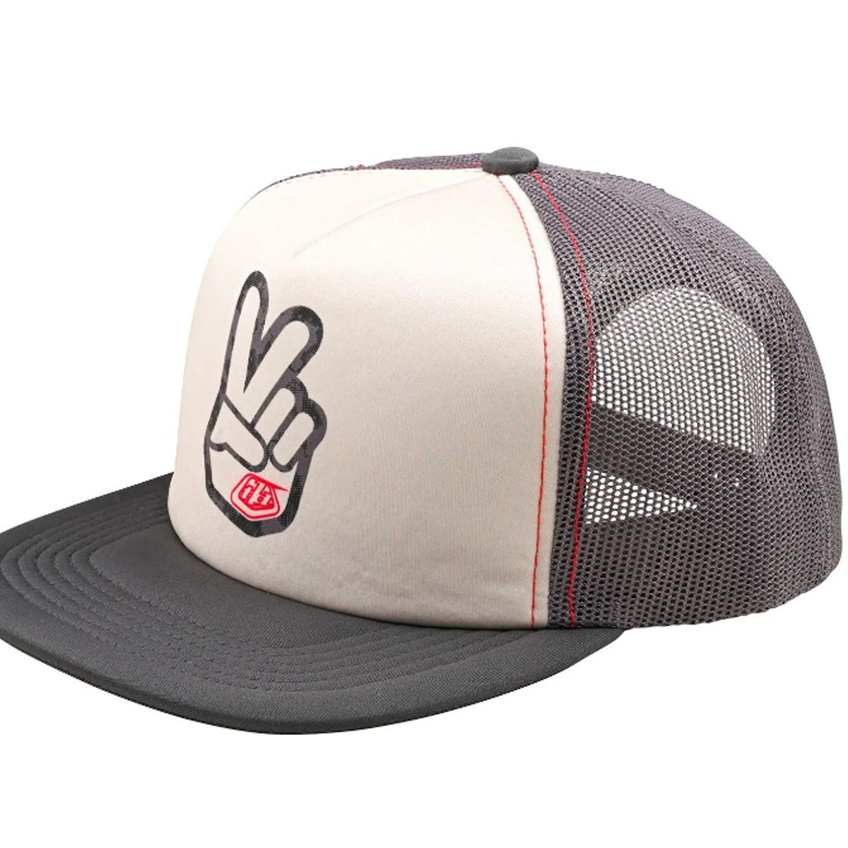 TROY LEE DESIGNS - Jockey Troy Lee Trucker Peace OUT Vintage White  Carbon Osfa