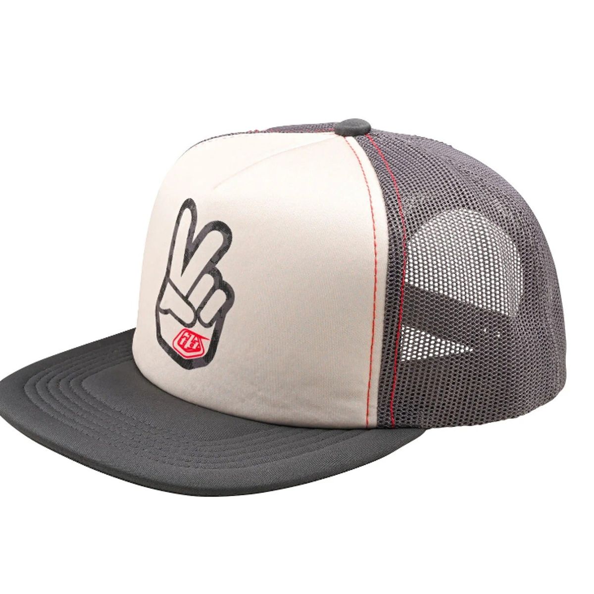 TROY LEE DESIGNS - Jockey Troy Lee Trucker Peace OUT Vintage White  Carbon Osfa